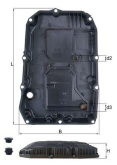 HX196KIT Фільтр гідравлічний MAHLE / KNECHT підбір по vin на Brocar