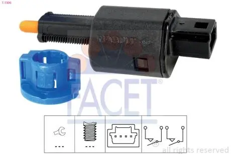 71306 Автозапчастина FACET підбір по vin на Brocar