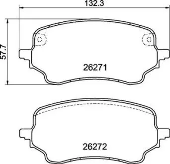 P24236 Автозапчастина BREMBO підбір по vin на Brocar