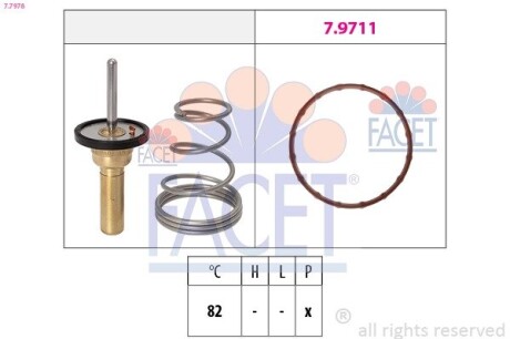 77978 Автозапчастина FACET подбор по vin на Brocar