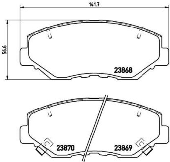 P28035X Автозапчастина BREMBO подбор по vin на Brocar