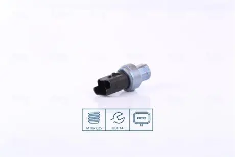 301104 Датчик тиску First Fit NISSENS підбір по vin на Brocar