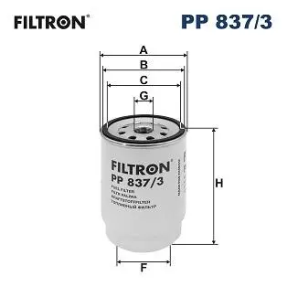 PP8373 Фільтр палива FILTRON підбір по vin на Brocar
