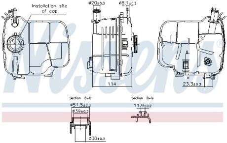 996224 Автозапчастина NISSENS підбір по vin на Brocar