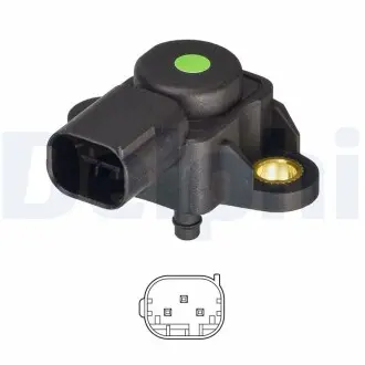 PS2006812B1 Датчик вакууму DELPHI подбор по vin на Brocar