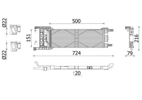 CLC325000P Автозапчастина MAHLE / KNECHT подбор по vin на Brocar