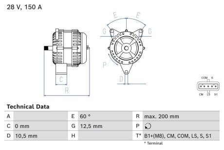 0986085300 Автозапчастина BOSCH подбор по vin на Brocar