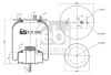 101345 Пневмоподушка FEBI BILSTEIN підбір по vin на Brocar