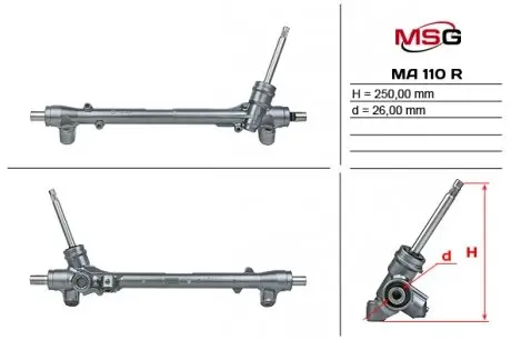MA110R 6060 MSG підбір по vin на Brocar