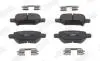 JURID CHEVROLET Комплект гальмівних накладок TRAX 1.8 AWD 13-, OPEL MOKKA X 1.6 CDTI 15- 573921J