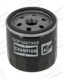COF100755S CHAMPION FORD Фільтр масляний Fiesta 1,2-1,6, Focus 1,4-1,6 C-MAX 1,6 CHAMPION підбір по vin на Brocar