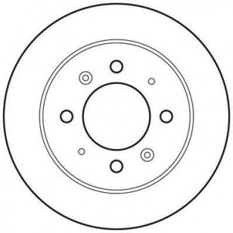 562788JC Диск гальмівний JURID підбір по vin на Brocar