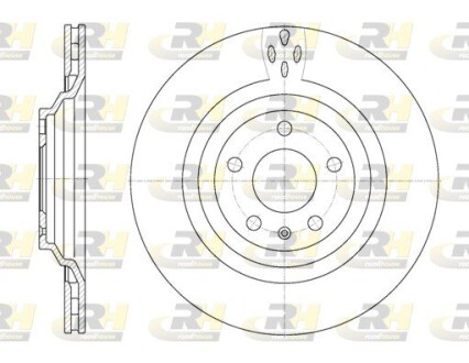 697010 Гальмівний диск ROADHOUSE підбір по vin на Brocar