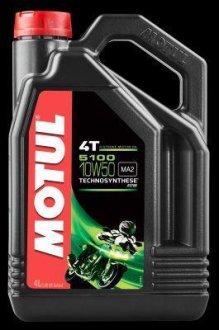 104076 Масло моторное полусинтетическое "5100 ESTER 10W-50", 4л MOTUL подбор по vin на Brocar