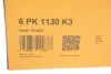 6PK1130K3 Роликовий модуль натягувача ременя (ролик, ремінь) CONTITECH підбір по vin на Brocar