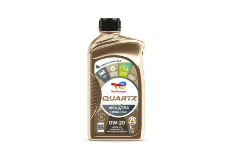 0W20QIXLL1L Масло QUARTZ INEO XTRA LL 0W-20 (1Л) TOTAL підбір по vin на Brocar