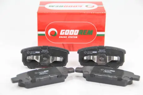 RM1275 Гальмівні колодки зад. MITSUBISHI LANCER/JEEP PATRIOT 1.3-2.4 02- GOODREM подбор по vin на Brocar