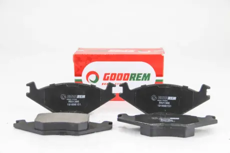 RM1366 Колодки гальмівні перед. Caddy/Cordoba/Golf/Ibiza/Jetta (81-03) GOODREM підбір по vin на Brocar