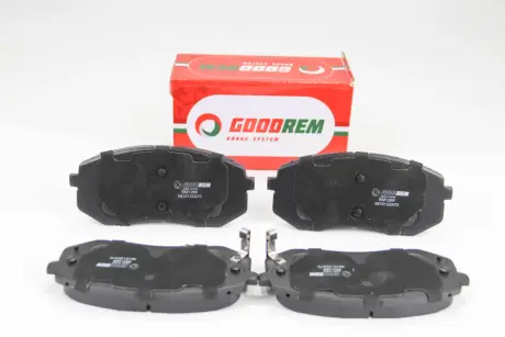 RM1269 Гальмівні колодки перед. Kia Carens 07-/Sportage 04- (mando) GOODREM підбір по vin на Brocar