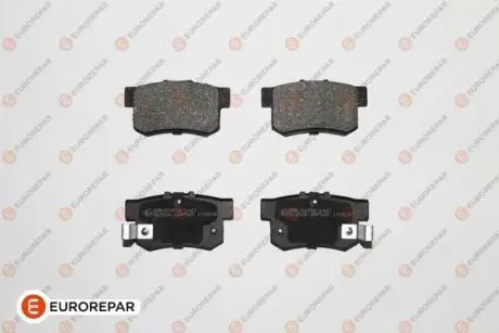 1623064680 Колодки гальмівні дискові (комплект 4 шт) EUROREPAR підбір по vin на Brocar