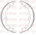 REMSA LEXUS Колодки гальмівні барабанні GS (_S19_) 430 05-11, IS III (_E3_) 200t (ASE30) 15- 4517.00