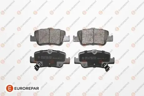 1617269380 EUROREPAR TOYOTA колодки гальмівні задн.Auris,Corolla 07- EUROREPAR подбор по vin на Brocar