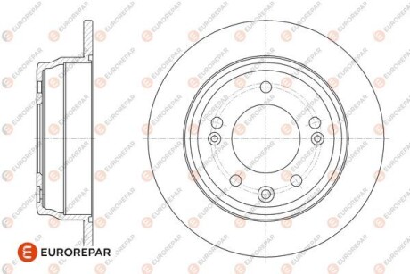 1667871080 Диски гальмівні (к-т 2 шт) EUROREPAR підбір по vin на Brocar