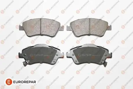 1675995280 EUROREPAR 8708309198 КОЛОДКИ ГАЛЬМ?ВН? ПЕР. К-Т EUROREPAR подбор по vin на Brocar