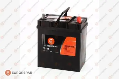 1648431980 Акумулятор Eurorepar 12В 40Аг 330А(ASIA) R+ EUROREPAR підбір по vin на Brocar