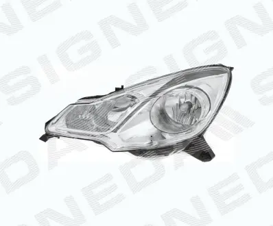 ZCT111080L ПЕРЕДНЯЯ ФАРА SIGNEDA подбор по vin на Brocar