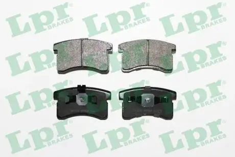 05P458 Колодки гальмівні дискові, комплект LPR підбір по vin на Brocar