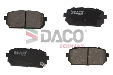 321723 Колодки гальмівні дискові зад. DACO подбор по vin на Brocar
