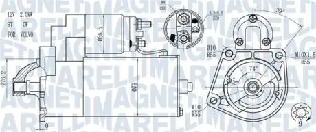 063721271010 Автозапчастина MAGNETI MARELLI подбор по vin на Brocar