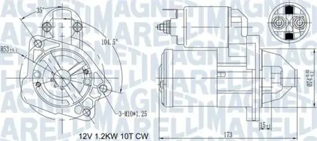 063721469010 Автозапчастина MAGNETI MARELLI подбор по vin на Brocar