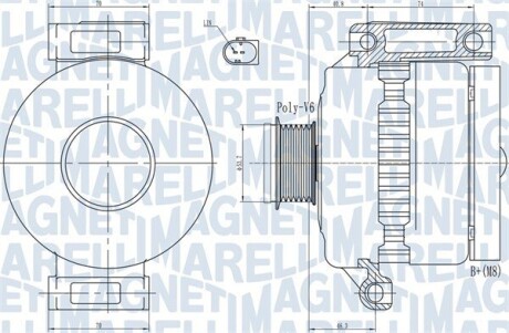 063731923010 Автозапчастина MAGNETI MARELLI підбір по vin на Brocar