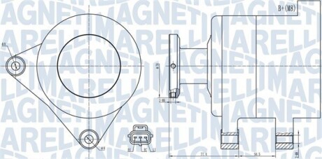 063731999010 Автозапчастина MAGNETI MARELLI подбор по vin на Brocar