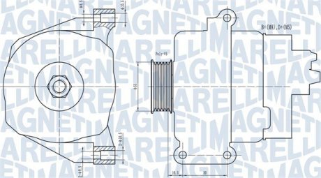 063731766010 Автозапчастина MAGNETI MARELLI підбір по vin на Brocar