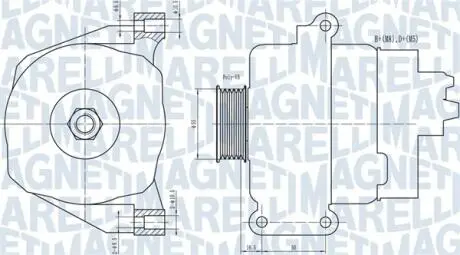 063731766010 Автозапчастина MAGNETI MARELLI подбор по vin на Brocar