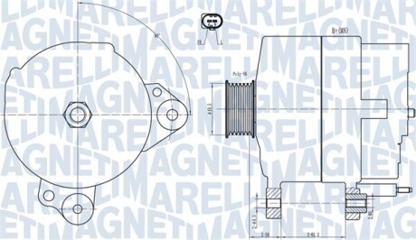 063731817010 Автозапчастина MAGNETI MARELLI подбор по vin на Brocar