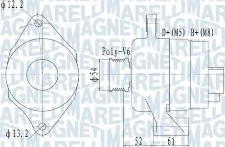 063732049010 Автозапчастина MAGNETI MARELLI подбор по vin на Brocar