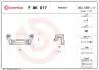 FBK017 Скоба гальмівного супорта BREMBO підбір по vin на Brocar