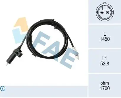78577 Автозапчастина FAE підбір по vin на Brocar