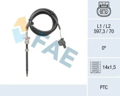 68018 Автозапчастина FAE підбір по vin на Brocar