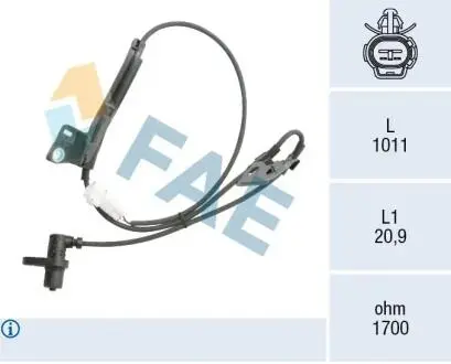 78561 Автозапчастина FAE підбір по vin на Brocar