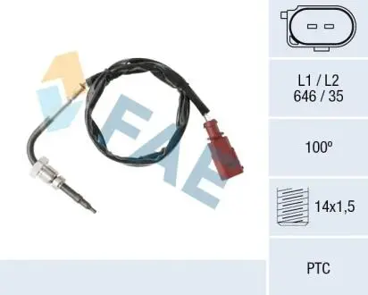68002 Автозапчастина FAE підбір по vin на Brocar