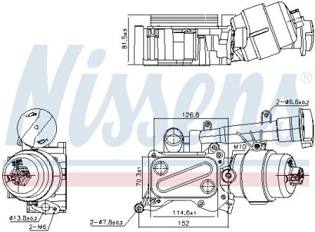 91346 Автозапчастина NISSENS підбір по vin на Brocar