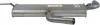 233645 Глушитель, алюм. сталь, передняя часть VW GOLF 12-17 (233645) BOSAL BOSAL підбір по vin на Brocar
