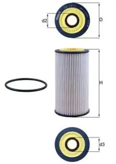 OX1311D Автозапчастина MAHLE / KNECHT подбор по vin на Brocar