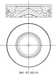 081PI00114000 Автозапчастина MAHLE / KNECHT підбір по vin на Brocar