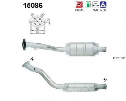 9940949 Каталізатори STARLINE подбор по vin на Brocar